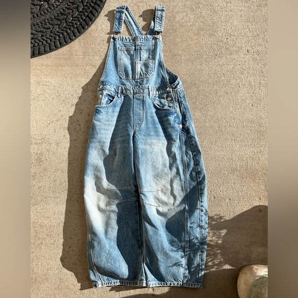 We The Free Blue Denim Jumpsuit - Picture 5 of 5